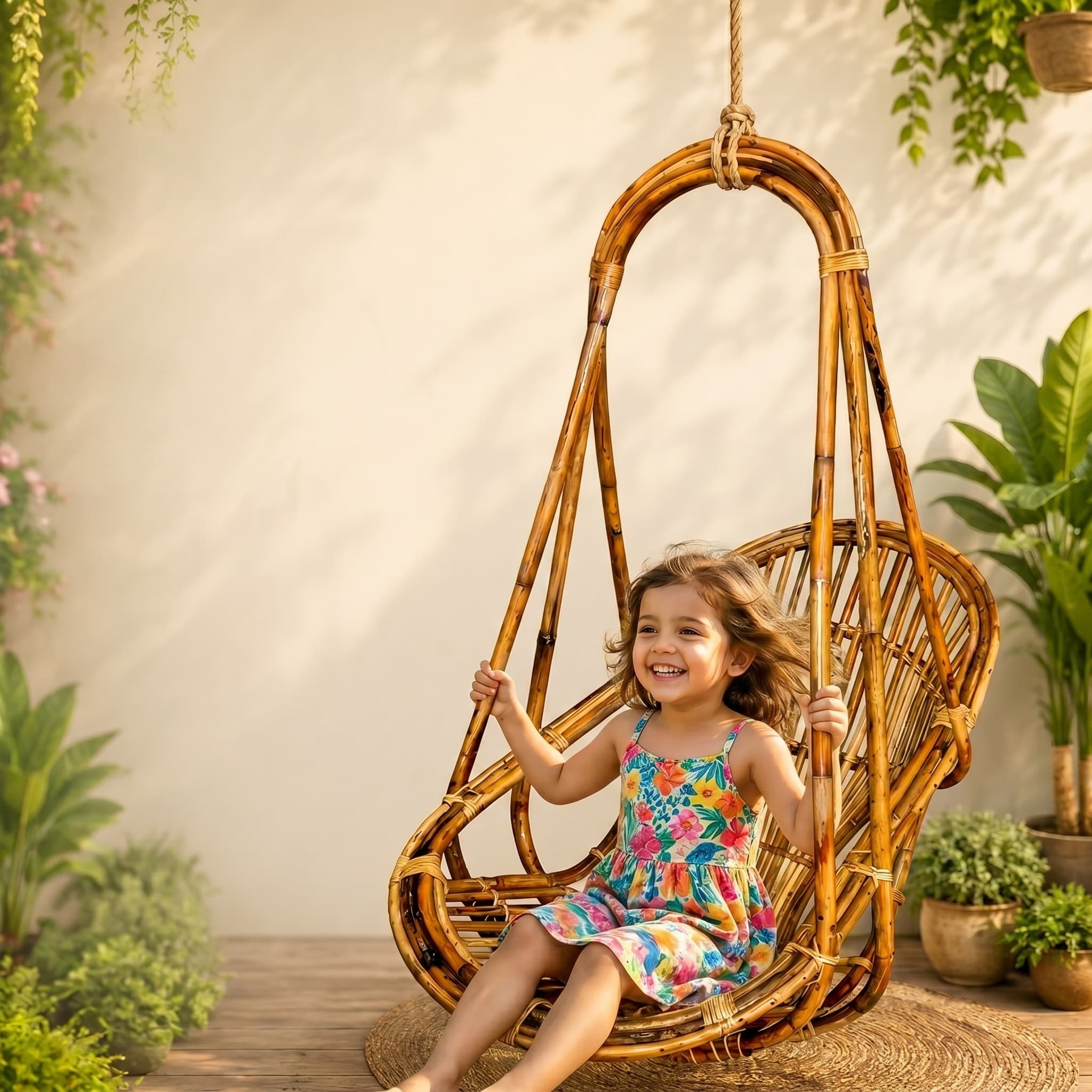Cane Swing Jhula - View 2